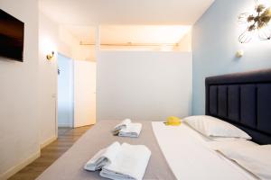 Posteľ alebo postele v izbe v ubytovaní 113 Paraiso Sur Apartamento