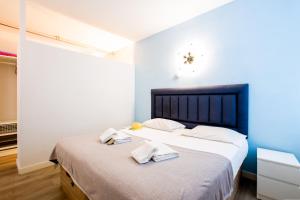 Posteľ alebo postele v izbe v ubytovaní 113 Paraiso Sur Apartamento