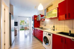 Kuchyňa alebo kuchynka v ubytovaní 113 Paraiso Sur Apartamento