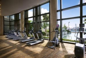 O centro de fitness e/ou as comodidades de fitness de Harbour Grand Hong Kong