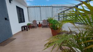 Balkón nebo terasa v ubytování Casa Kamanda, Zona Colonial, Santo Domingo