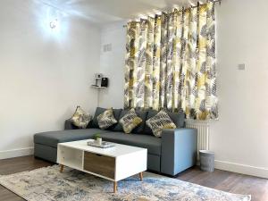 Istumisnurk majutusasutuses 2 Bed Town Centre Nr Theatre Free Park Wi-Fi & garden