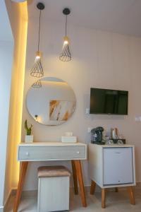 TV a/nebo společenská místnost v ubytování Casa De Potie + 27 fotografií