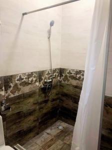 Koupelna v ubytování Mountain house