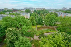 Pemandangan dari udara bagi Green City View Apartment Wroclavia Swobodna by Renters