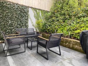 Ogród w obiekcie Maison d architecte avec spa