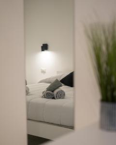Postel nebo postele na pokoji v ubytování Doan rooms