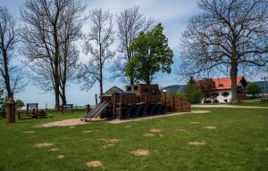 Zahrada ubytování Strážné Chalet