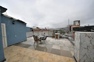 Balkón nebo terasa v ubytování GRAND Deniz Hotel