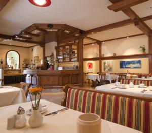 מסעדה או מקום אחר לאכול בו ב-Pension Sonnenhof