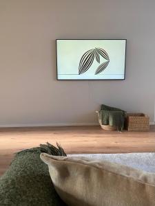 تلفاز و/أو أجهزة ترفيهية في Ihana huoneisto - The Nest with Sauna in VAASA