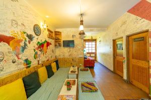 Posezení v ubytování Nomads Hostel