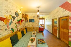 Posezení v ubytování Nomads Hostel