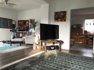 TV a/nebo společenská místnost v ubytování Bei Annerl