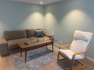 Posezení v ubytování Tuddal - Lynnidalen Apartment