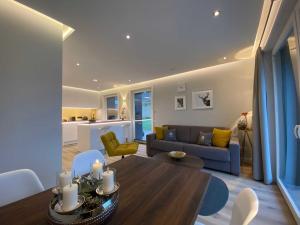 Posezení v ubytování DRIEHOF LifeStyle Suite Apt 1