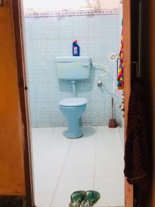 Koupelna v ubytování Raibas Homestay