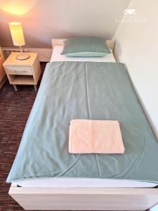 Postel nebo postele na pokoji v ubytování Apartment DREN near terme Topolšica