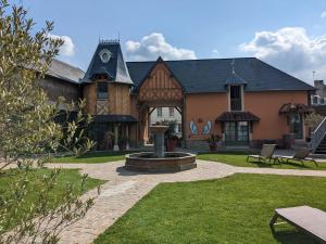 Zahrada ubytování Hotel et Spa Le Lion d'Or