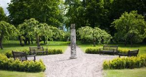 Zahrada ubytování Krusenberg Herrgård