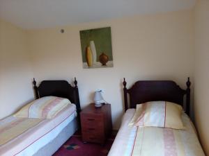 Postel nebo postele na pokoji v ubytování Guesthouse Aleksastan