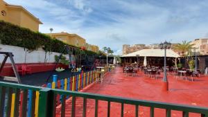 Bazén v ubytování Vera Albacora V Costa Rey nebo v jeho okolí