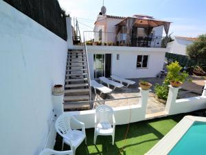 Balkón nebo terasa v ubytování Apartament Gina a 3 kms d Lloret de mar
