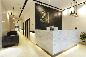 Certifikát, hodnocení, plakát nebo jiný dokument vystavený v ubytování Z Hotel