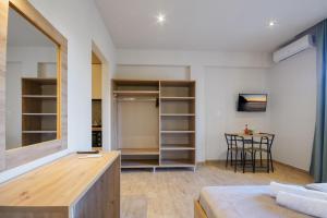 Posezení v ubytování Ariadni Apartments Dassia