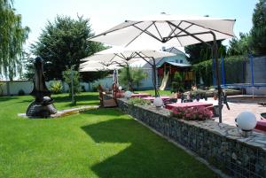 Zahrada ubytování Pension Sonnenhof