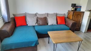 Posezení v ubytování Appartement lumineux et central