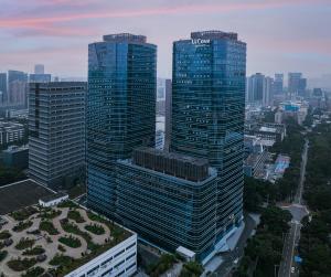 Linna Shenzhen üldine vaade või majutusasutusest UrCove by HYATT Shenzhen Nanshan Science and Technology Park pildistatud vaade