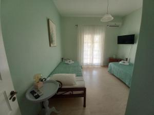 Posezení v ubytování Kipos Apartments