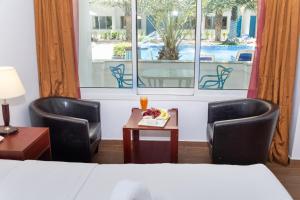 Posezení v ubytování Fujairah Hotel & Resort