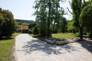 Zahrada ubytování Villa De Alberti