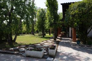 Zahrada ubytování Villa De Alberti
