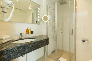 Koupelna v ubytování Hotel Schopenhauer Hof