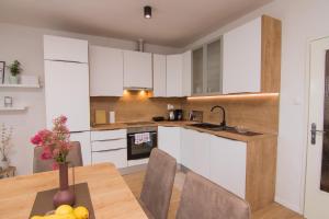 Küche/Küchenzeile in der Unterkunft Apartment Dina