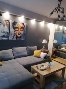 Posezení v ubytování Apartament Euro 1 Bytom