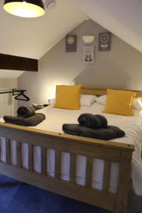 Ένα ή περισσότερα κρεβάτια σε δωμάτιο στο No2 Woodland View