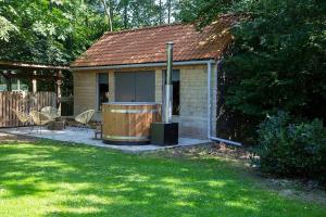 Zahrada ubytování Vakantiewoning Blijbos
