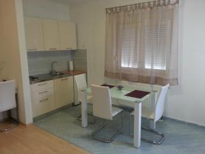 Кухня или мини-кухня в New Studio Apartments Trlaja
