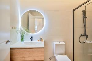 Kúpeľňa v ubytovaní Lofts Parque de Huelin