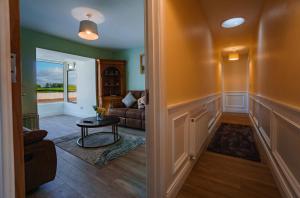 Area soggiorno di Carrig Island Lodge