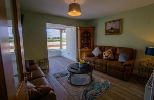 Area soggiorno di Carrig Island Lodge
