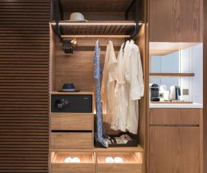 A kitchen or kitchenette at Nana Princess Suites Villas & Spa