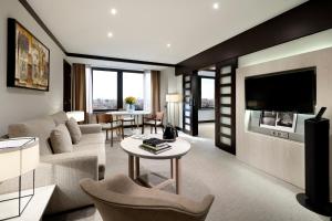 Posezení v ubytování Melia Barcelona Sarriá