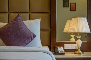 The Chinar Resort & Spa, Pahalgam客房内的一张或多张床位
