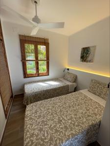 Ένα ή περισσότερα κρεβάτια σε δωμάτιο στο Apartment with a breathtaking view