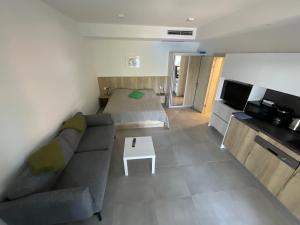 TV a/nebo společenská místnost v ubytování Villa Iva Lastovo
